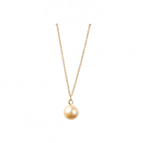 LIZA CASTRO Golden South Sea Pearl Pendant