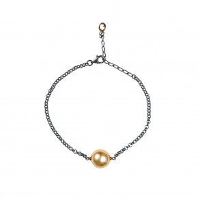 LIZA CASTRO Golden South Sea Pearl Bracelet