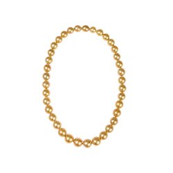 LIZA CASTRO Large Semi-Round Golden South Sea Pearl Necklace