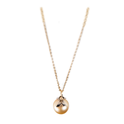 LIZA CASTRO 10th Anniversary Golden South Sea Pearl Pendant