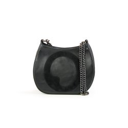 LIZA CASTRO Black Leather Hobo 